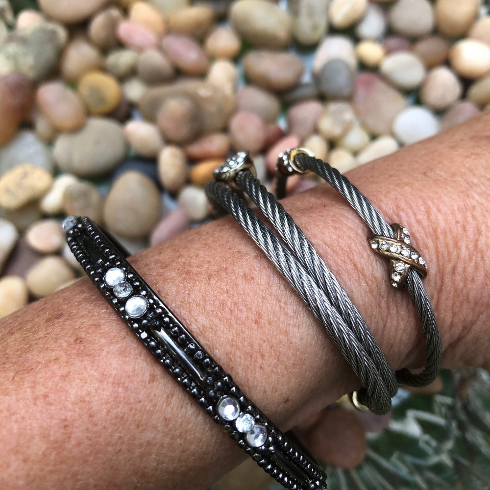 Bangle Bracelets - Set of 3